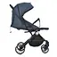 Детская прогулочная коляска-книга Bambi M 5727 Flash Blue Голубая - миниатюра 4