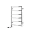 Полотенцесушитель электрический Kroner Трапеция ДТ10EL 800x500/6 EL CV023135, Хром, Левое - миниатюра 1