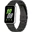 Ремешок DK для Samsung Galaxy Fit3 (R390) Metal Band Fitlink (black) - миниатюра 3