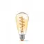 LED лампа VIDEX Filament ST64FASD 5W E27 2200K дімерна бронза - мініатюра 2