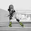 Роликовые коньки Neon Inline Skates Зеленый Размер 34-37 - миниатюра 3