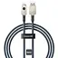 Дата кабель Baseus Unbreakable Series Fast Charging USB to Lightning 2.4A 1m (P10355802111-0) Stellar White - мініатюра 1