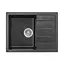 Кухонна мийка Lidz 650x500/200 GRF-13 (LIDZGRF13650500200), Графіт - мініатюра 1