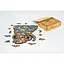Фигурный деревянный пазл PuzzleOK A3 Индийский слон 132 элемента PuzA3-03121  - миниатюра 2