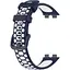Ремешок DK CDK для Huawei Band 10 Silicone Sport Band Nike (016452) (blue / white) - миниатюра 1