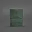Кожаная обложка для служебного удостоверения военнослужащего Госспециалсвязи зеленая Crazy Horse - миниатюра 5
