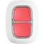 Бездротова екстрена кнопка Ajax DoubleButton white - мініатюра 1