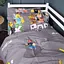 Комплект постільної білизни Mirson бязь Roblox game gray 143х210 см (2200011552187) - мініатюра 1
