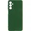 Чохол TPU GETMAN Liquid Silk Full Camera для Samsung Galaxy A24 4G Зелений / Dark green - мініатюра 1
