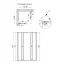 Душевая кабина Qtap Presto CRM1088SP5, стекло Pear 5 мм, без поддона - миниатюра 10