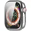 Чехол-накладка DK для Apple Watch 46mm (Series 10) Silicone Face Case (silver) - миниатюра 3