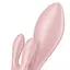 Вибратор-кролик Satisfyer Air Pump Bunny 3 21 см светло-розовый - миниатюра 3