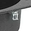 Кухонна мийка Lidz 620x500/200 GRF-13 (LIDZGRF13620500200), Графит - мініатюра 6
