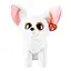 М'яка іграшка TY Beanie Boo's Біла лисиця Phoenix, 25 см (36481) - мініатюра 2