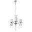 Люстра підвісна Brille кришталева з абажуром E14 40W CH (BCL-384S/3) - мініатюра 1