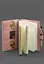 Жіночий шкіряний блокнот (Софт-бук) 4.0 рожевий - мініатюра 4