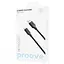 Кабель Proove Striped Silicone USB to Type-C (1m) black - мініатюра 2