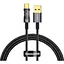 Кабель Baseus Explorer Series Auto Power-Off Fast Charging Data Cable USB To Type-C 100W/6A 1 м - миниатюра 1