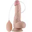 Фалоімітатор Cumming Softee Soft Ejaculation Cock With Ball 8" 20.3 см тілесний - мініатюра 1