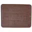 Килимок для сушки посуду Yiwu HP-42-9BR силіконовий 40х30 см коричневий  - мініатюра 1