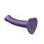 Насадка для страпону Strap-On-Me Mono Density Dildo Violet M одношаровий силікон гнучкий діаметр 3.3 см - мініатюра 2