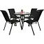 Комплект садовой мебели Garden Line Majorka-4 Black - миниатюра 1