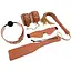 Набір Dreamtoys Blaze Elite BDSM Set 5 шт. коричневий - мініатюра 1