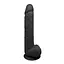 Фалоімітатор SilexD Premium Silicone Dildo Model 1 Size 15 38 см чорний - мініатюра 2