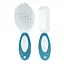 Набор детский расческа и щетка MGZ-0717(Blue) в блистере - миниатюра 1