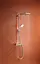 Душова система з термостатом для настінного монтажу Grohe Tempesta System 250 Cube 26689001, Хром - мініатюра 5