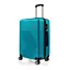 Валіза Велика (L) Полікарбонат На 4-х подвійних колесах 120Л POLO ПК009-L Темно-Бірюзовий - мініатюра 1