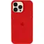 Чехол Epik Silicone Case AA Logo with MagSafe для Apple iPhone 12 Pro/12, 6.1 Красный/Red - миниатюра 2