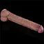 Фалоімітатор Dual-Layered Silicone Nature Cock 14.5'' 37.5 см коричневий - мініатюра 4