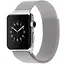 Ремінець Creasted для годинника Milanese loop steel bracelet Apple watch, 42 44 мм Silver - мініатюра 1