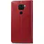 Шкіряний чохол-книжка GETMAN Gallant (PU) для Xiaomi Redmi Note 9 / Redmi 10X Червоний - мініатюра 2