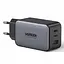 Зарядное устройство для Ugreen EU 65 W GaN CD244 (3 порта 2C + 1 A) прямоугольное 10335 - миниатюра 1