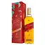 Уценка. Виски Johnnie Walker Red label Blended Scotch Whisky, 40%, 0,7 л с игрой - миниатюра 1