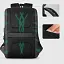 Рюкзак міський Mark Ryden 9103SJ 21л з відділенням для ноутбука 17,3" і USB Black (16262) - мініатюра 7