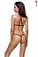Бюстгальтер-стрепи ARMANDA BRA black - Passion Exclusive 2XL/3XL - мініатюра 3