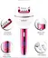 Женский эпилятор VGR V-732 3в1 с насадками (эпиляция, бритва, пемза) Розовый - миниатюра 5
