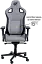 Геймерское кресло GT Racer черное со светло-серым (X-8005 Light Gray/Black Suede) - миниатюра 2
