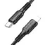 Дата кабель Borofone BX80 Succeed Type-C to Lightning 20W (1m) Black - мініатюра 3