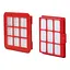 Комплект Hepa фільтрів для пилососу Gorenje VCEA01GACWCY, VC1901GACRCY, VC1701GACWCY, 732742 (HFGFAG) - мініатюра 1