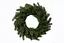 Різдвяний вінок Ковалевський з хвої (діаметр - 45 см) литий Зелений - мініатюра 1