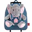 Рюкзак на колесах Perletti Toys Allie Elephant джинсовий (P13033) - мініатюра 1