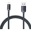Кабель Baseus Crystal Shine Series Fast Charging Data Cable USB to iP 2.4A 2 м Чорний - мініатюра 1