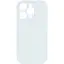 Чохол Silicone Case із захистом камери Full Apple iPhone 14 Pro Max White - мініатюра 1