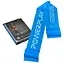 Стрічка-еспандер PowerPlay 4112 0.4мм MediBand Light для фітнесу та реабілітації Синя (6.8 кг) (PP_4112_Blue_Light) - мініатюра 2