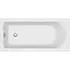 Ванна акриловая Cersant Cty 160x75 с ножками S301-335 Белый - миниатюра 1