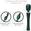 Вибромассажер с насадками Zalo Kyro Wand Turquoise Green - миниатюра 4